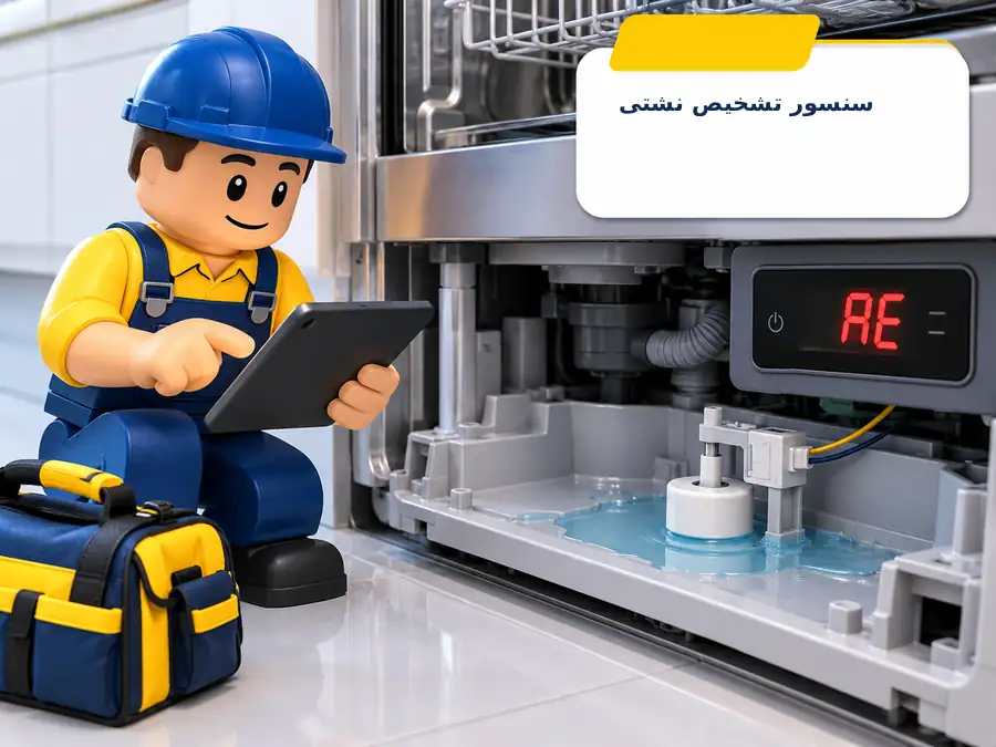 سنسور نشتی ظرفشویی ال جی